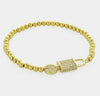Lock and Key Bracelet