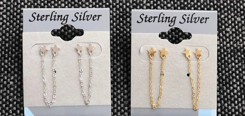 Gold Textured Huggies